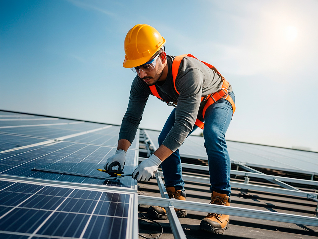 PRL para trabajos de instalaciones solares fotovoltaicas