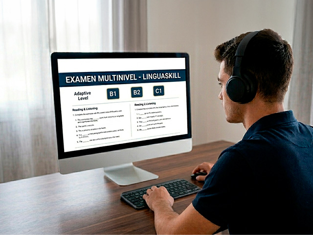 Examen certificación inglés Linguaskill Policía - B1/B2/C1